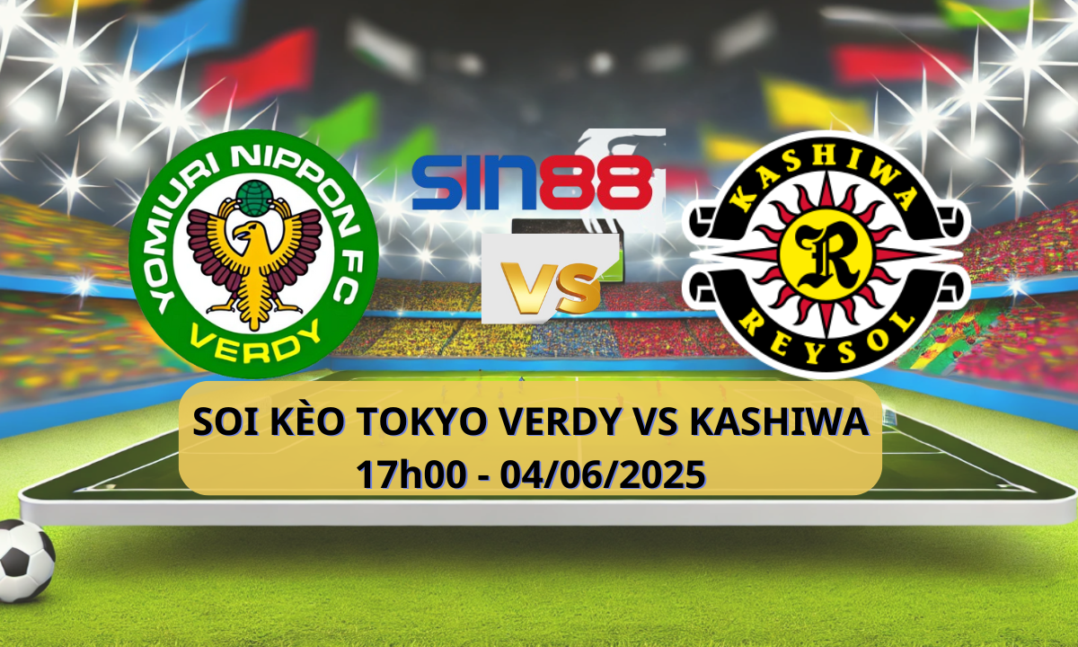 Logo đại chiến Verdy chạm trán Kashiwa